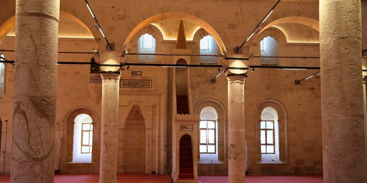 Selahaddin Eyyubi Camisi bayramda yeniden açılıyor