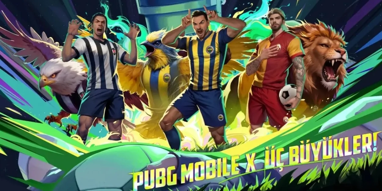 PUBG Mobile’a Beşiktaş, Fenerbahçe ve Galatasaray geldi