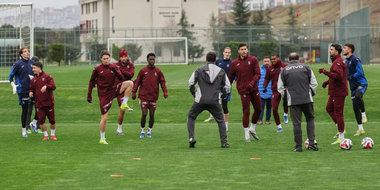 Trabzonspor’da Galatasaray mesaisi başladı